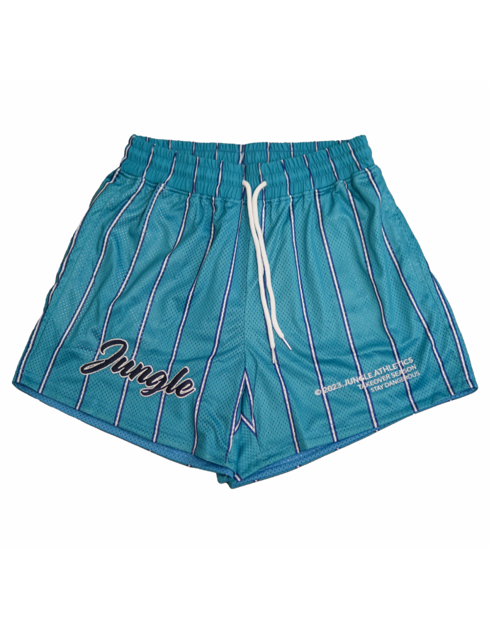 Urban Classics STRIPED - Shorts - white black/zwart Urban Classics STRIPED - Shorts - white black/zwart