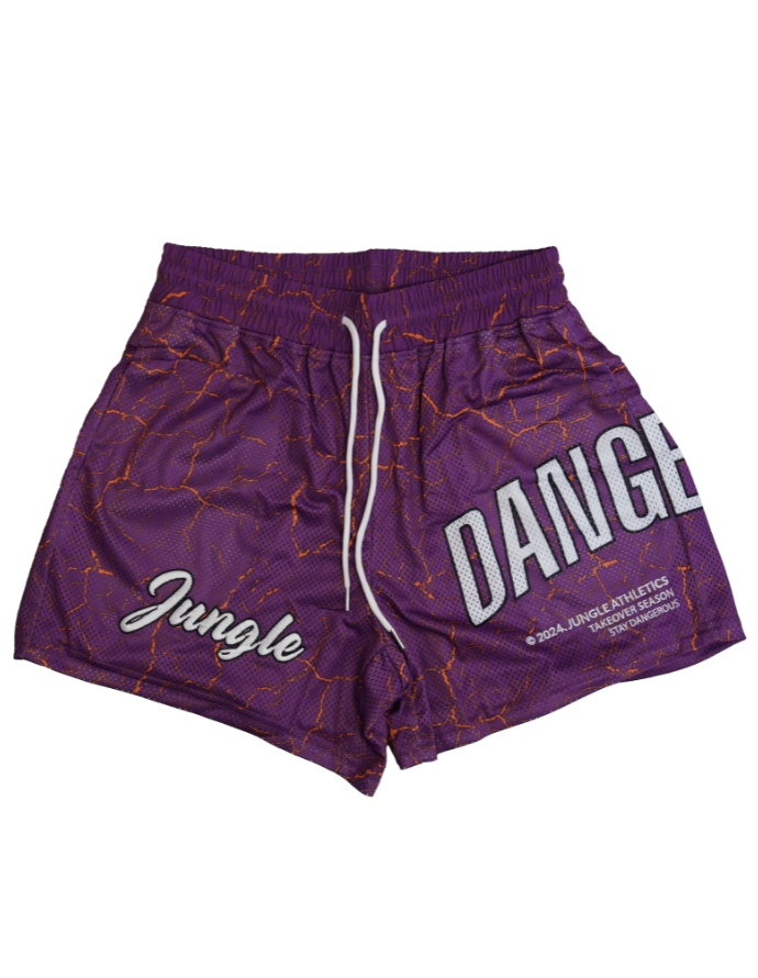 Purple Reign - Mesh Shorts – Jungle Athletics